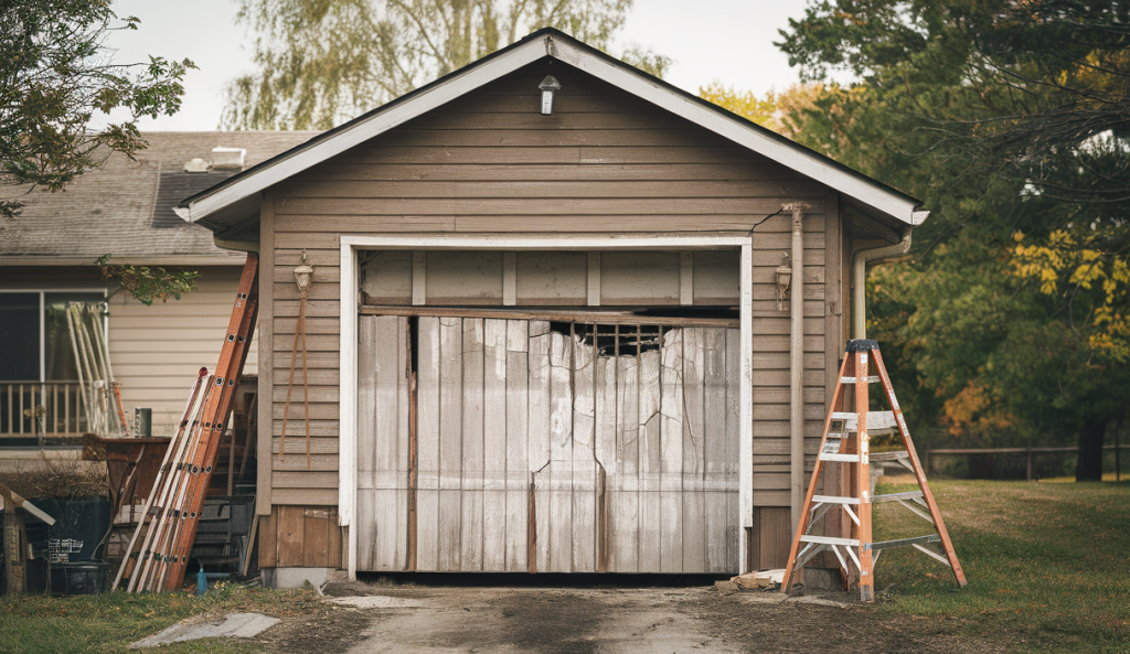 Old Garage Door